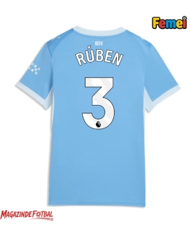 Manchester City Ruben Dias #3 Tricou Fotbal Replică 2026-27 Femei Acasa Manchester City Ruben Dias #3 Tricou Fotbal Replică 2026-27 Femei Acasa